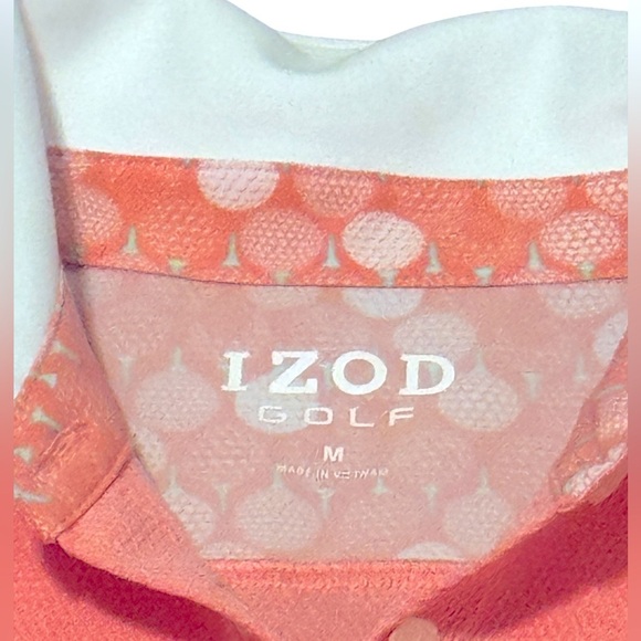 Women’s Izod Golf Skort Set Shirt Size Medium Skort Size 4 Golf Ball Tee Print - Picture 7 of 12